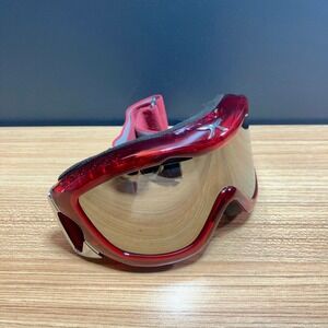 Carrera Ski Goggles Unisex OS Red Conan Silver Flash Mirrored Lens Sport Eyewear